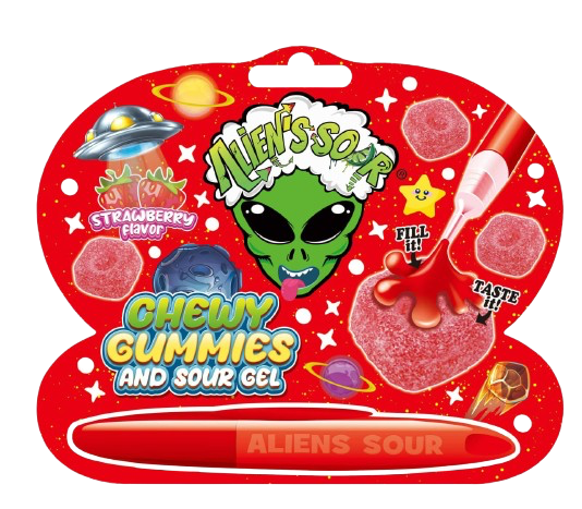 Gummies with Pen Blueberry